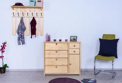 Produktbild von Schuhschrank Echtholz Kiefer