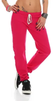 Produktbild von Damen Jogging Hose Sport Hose BW; Pink/L/40