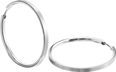 Produktbild von Boccia Titanium 0508-01 Damen Creolen Titan Silber