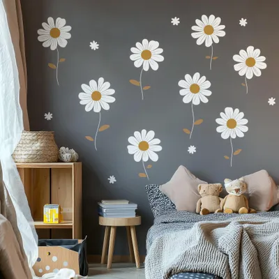 Wandtattoo-Set mit Blumen, Modell 038-085 – Decords, Produktansicht 1