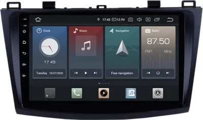 Produktbild von Für Mazda 3 9" Touchscreen Android Autoradio GPS Navigation CarPlay AndroidAuto