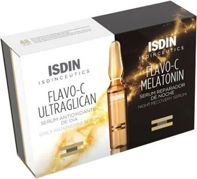 Immagine prodotto di ISDIN ISDINCEUTICS Giorno & Notte Flavo-C Ultraglic.S, 20X2 ml AMP