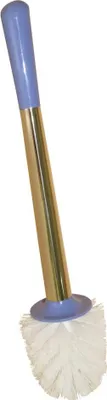 Produktbild von Sanwood Scala blau  7522491   Weiß Bürstenkopf mit Edelstahl Griff WC Bürste rostfreie Klobürste - Ersatztoilettenbürste - Ersatzklobürste
