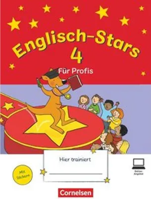Obrázok produktu pre Englisch-Stars 4. Schuljahr - Übungsheft für Profis