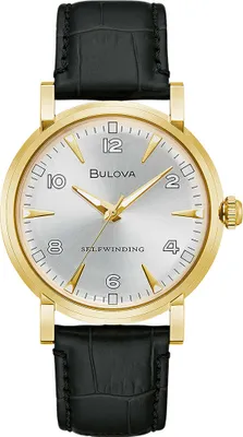 Produktbild von Nur Zeit Bulova Schwarz Kollektion Clipper - mann