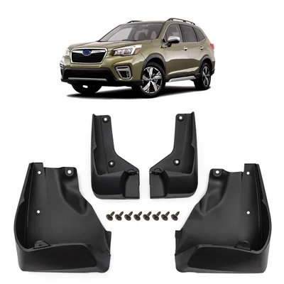 Produktbild von Schmutzfänger 4er-Set mit Befestigungssatz passend für  SUBARU FORESTER V SK 2019-2024 J1010SJ001