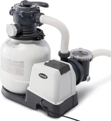 Produktbild von INTEX 26646GS - RCD Sandfilterpumpe (7,9m³l/hr, bis 32m³ Pool)
