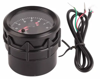 Zdjęcie produktu dla 52 mm / 2 cale 7 kolorów LED prędkościomierz obrotomierz samochodowy modyfikacja miernik