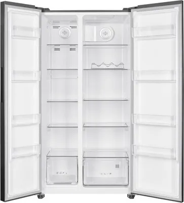 Obrázok produktu pre MPM -563-SBS-14/N, Voľne stojaci, Americké dvere, Nerezová oceľ, 2 dvere/dverí, Dotyk, LCD