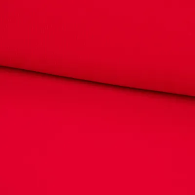 Produktbild von Cordstoff Feincord Baumwolle Meterware einfarbig rot 1,45m Breite