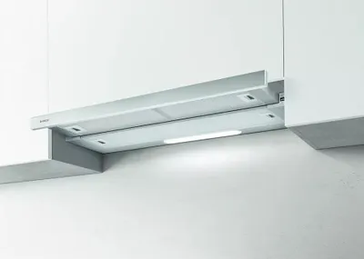 Immagine prodotto di Cappa aspirante a scomparsa da 90 cm, 63 db, 535 m³/h, acciaio inox Elica ELITE35GRIXA90