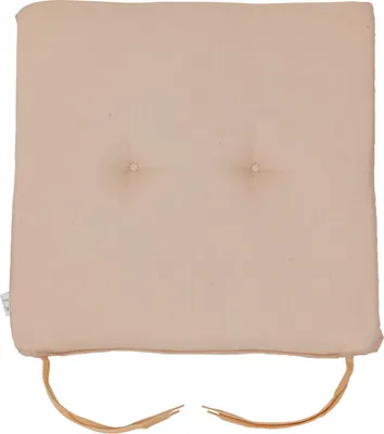 Produktbild von Sitzkissen Hocker Soraya 2072 natur 40x40x3,5 cm KETTtex