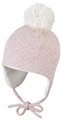 Zdjęcie produktu dla Czapka dla dziewczynki Sterntaler Baby, typu "Inkamütze" w kropki, różowa, rozmiar 49