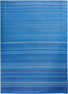 Produktbild von Moderner Outdoor-Teppich Alvaro aus recyceltem Polypropylen, 160 x 230 cm, wetterfest für Terrasse, Balkon oder Garten