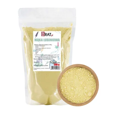 Obrázok produktu pre Lupinová múka 500g Brat.pl