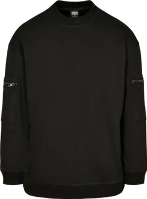 Produktbild von Urban Classics - TRAINING Crewneck Pullover schwarz - S