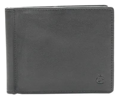 Produktbild von Esquire Leder Geldklammer Logo Money Clip Wallet Black schwarz