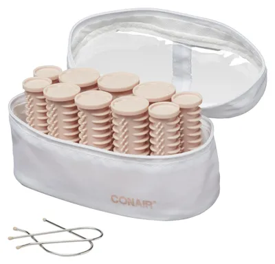 Immagine prodotto di Conair, set di bigodini riscaldanti compatti, colore rosa