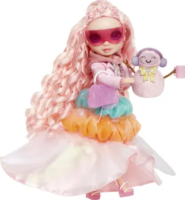 Obrázok produktu pre Rainbow High Winter Wonderland Doll- Bella (Pink), Modelka, Žena, 4 rok / roky, Chlapec / dievča, 280 mm, Viacfarebný