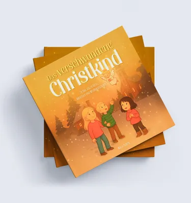 Produktbild von Adventskalenderbuch mit Krippe, 24 Engelssäckchen, Rätseln und Abenteuern