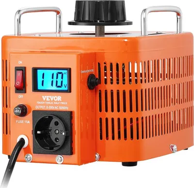 Immagine prodotto di Trasformatore a tensione variabile 3000 VA 10 A 0-300 V Regolatore di tensione LCD CE