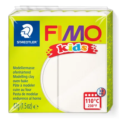 Produktbild von Modelliermasse FIMO kids weiß