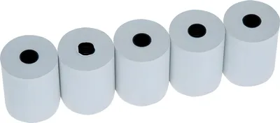 Produktbild von Büroring Thermorolle, 57 mm x 25 m (Ø 46 mm) (Hülse Ø 12 mm) für Kassen, 1-fach, Druck, 5 Rollen