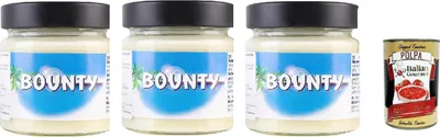 Produktbild von Bounty crema spalmabile 200gr, Kokosnuss-Aufstrichcreme 3x 200g, Italiang Gourmet polpa 400gr