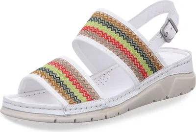 Produktbild von Gemini Damen Sandale weiß Größe 38