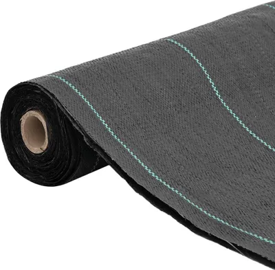 Produktbild von vidaXL Unkrautvlies Schwarz 1,5x10 m PP