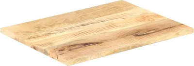 Zdjęcie produktu dla vidaXL Blat z litego drewna mango 25-27 mm 90x60 cm