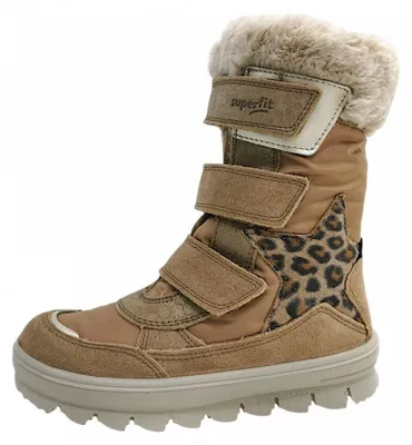 Image de Superfit - Bottes d'hiver pour filles, couleur marron, modèle décontracté. (Chaussures pour enfants)