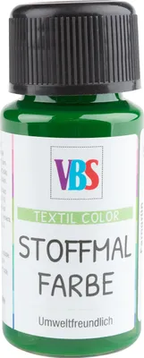 Produktbild von VBS Stoffmalfarbe, 50 ml Farngrün