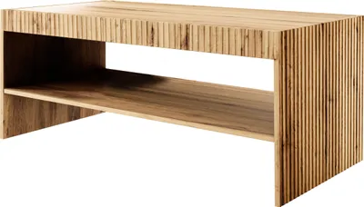 Produktbild von MIRJAN24 Couchtisch Vamos, Stilvoll Wohnzimmer Kollektion, Kaffeetisch, Modern Sofatisch (Farbe: Wotan)