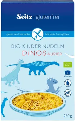 Produktbild von Seitz glutenfrei Kinder Nudeln Dinosaurier 250g