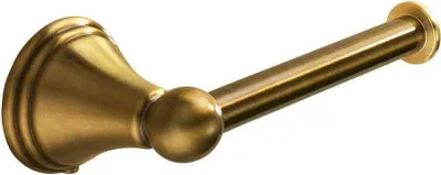 Immagine prodotto di Portarotolo da muro in acciaio effetto bronzo | Rosa