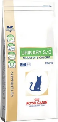 A bag of Royal Canin Veterinary Diet cat food.