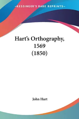 Produktbild von Hart's Orthography, 1569 (1850)