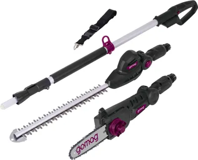 Produktbild von Gomag Akku Multifunktionsgerät GO-HHS410 20V 2in1 Heckenschere & Hochentaster