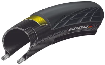 Produktbild von Continental Grand Prix 5000, 28", Straße, Klappbarer Wulst, Bahnradfahren, Schwarz, 330 TPI
