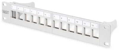 Productafbeelding van Digitus DN-91419 DIGITUS Modular Patchpanel, 12-Port