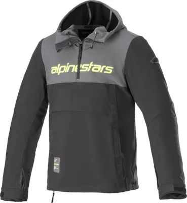 Produktbild von Alpinestars Sherpa Motorrad Textiljacke (Black/Grey/Yellow,L)