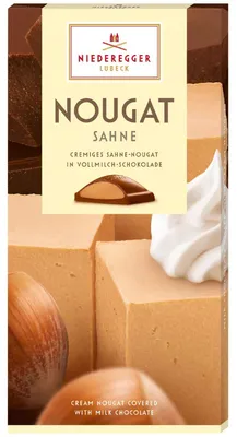 Image de Niederegger Chocolat Nougat Crème Chocolat au lait 100g