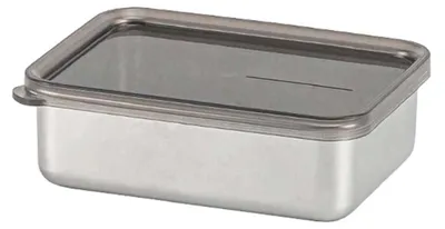 Produktbild von Vorratsdosen Edelstahl 304 Luftdicht Stapelbar 385 ml