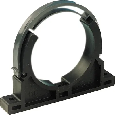 Produktbild von Rohrklemme aus Polypropylen (PP) für Rohre mit einem Durchmesser von 63 mm