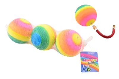 Obrázok produktu pre John Toys 3 John Spielball Regenbogen mehrfarbig
