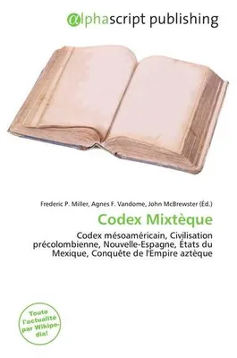 Produktbild von Codex Mixtèque