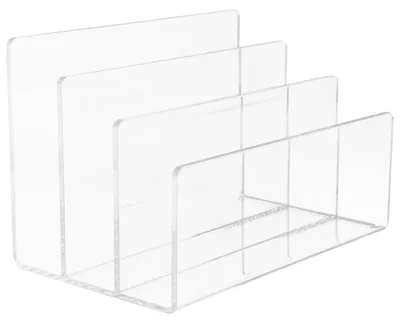 Productafbeelding van Elegant en transparante acryl boekensteun voor het bureau