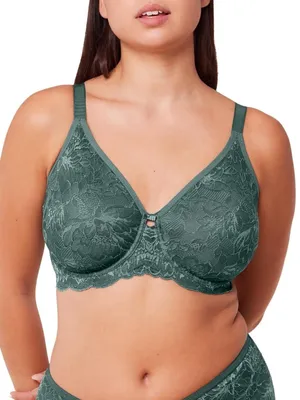 Produktbild von Triumph Amourette Charm T W02, Farbe: Smoky Green F9/1568, Größe: 80F  Bügel-BH