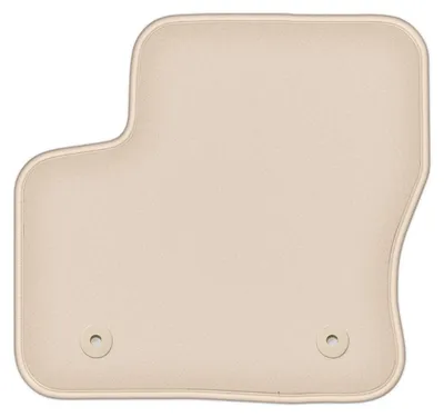 Produktbild von DURBAN Beige Velours-Fahrerfußmatte für Ford Transit Connect Transporter (2013-2017)
